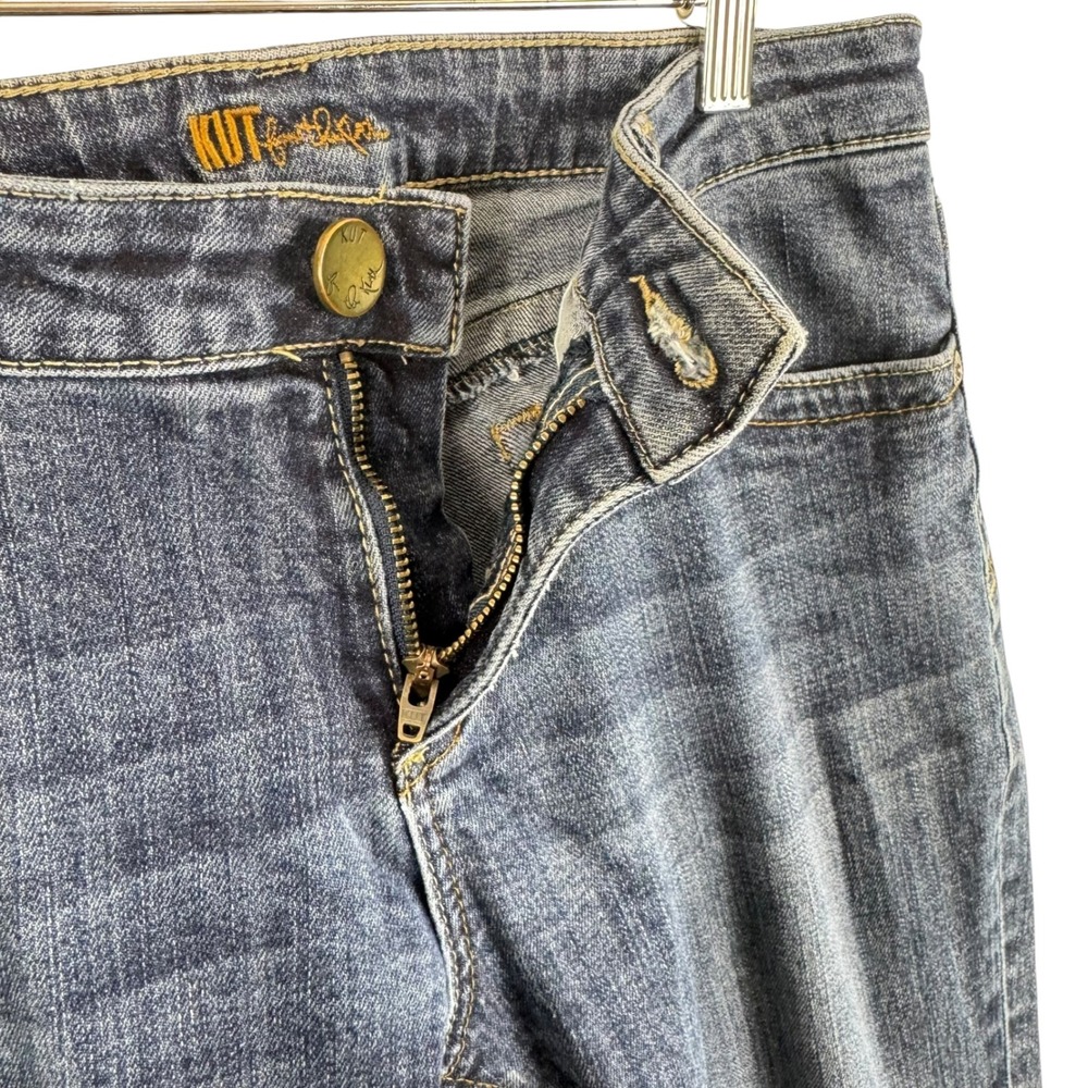 KUT from the‎ Kloth Womens Size 6 Skinny Jeans Dark Wash Denim Casual Pants - Picture 3 of 5